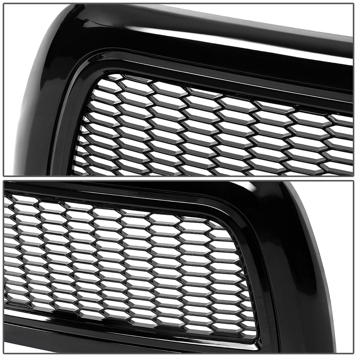 10-18 Dodge Ram 2500/3500 Honeycomb Mesh Front Grille - Black