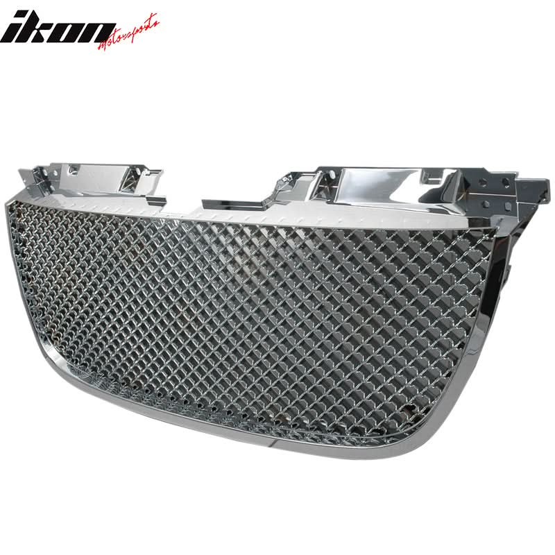 2007-2014 GMC Yukon /XL 1500 Denali B Mesh Style Chrome Front Grille