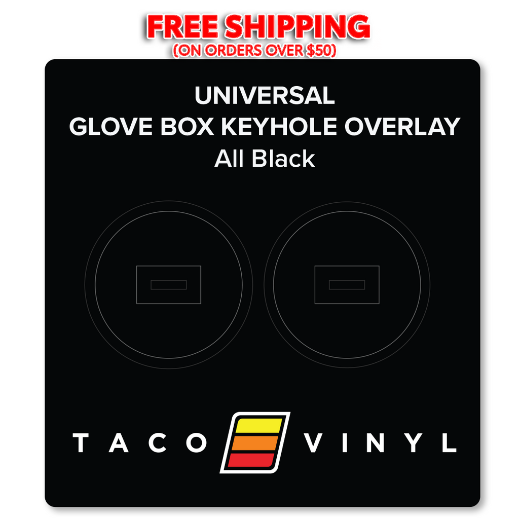 Glove Box Key Blackout