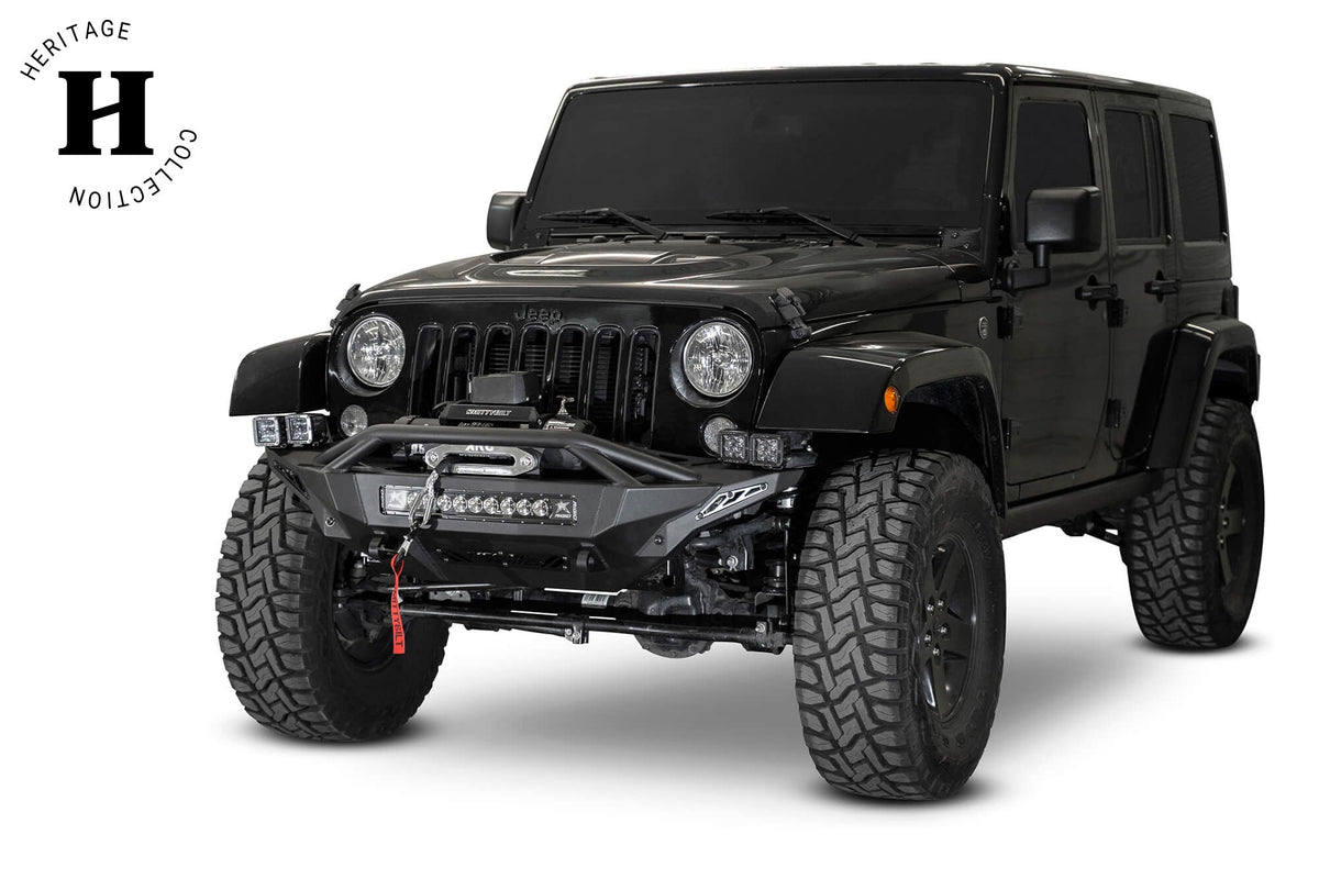 2007 - 2018 Jeep Wrangler JK Stealth Fighter Front Bumper