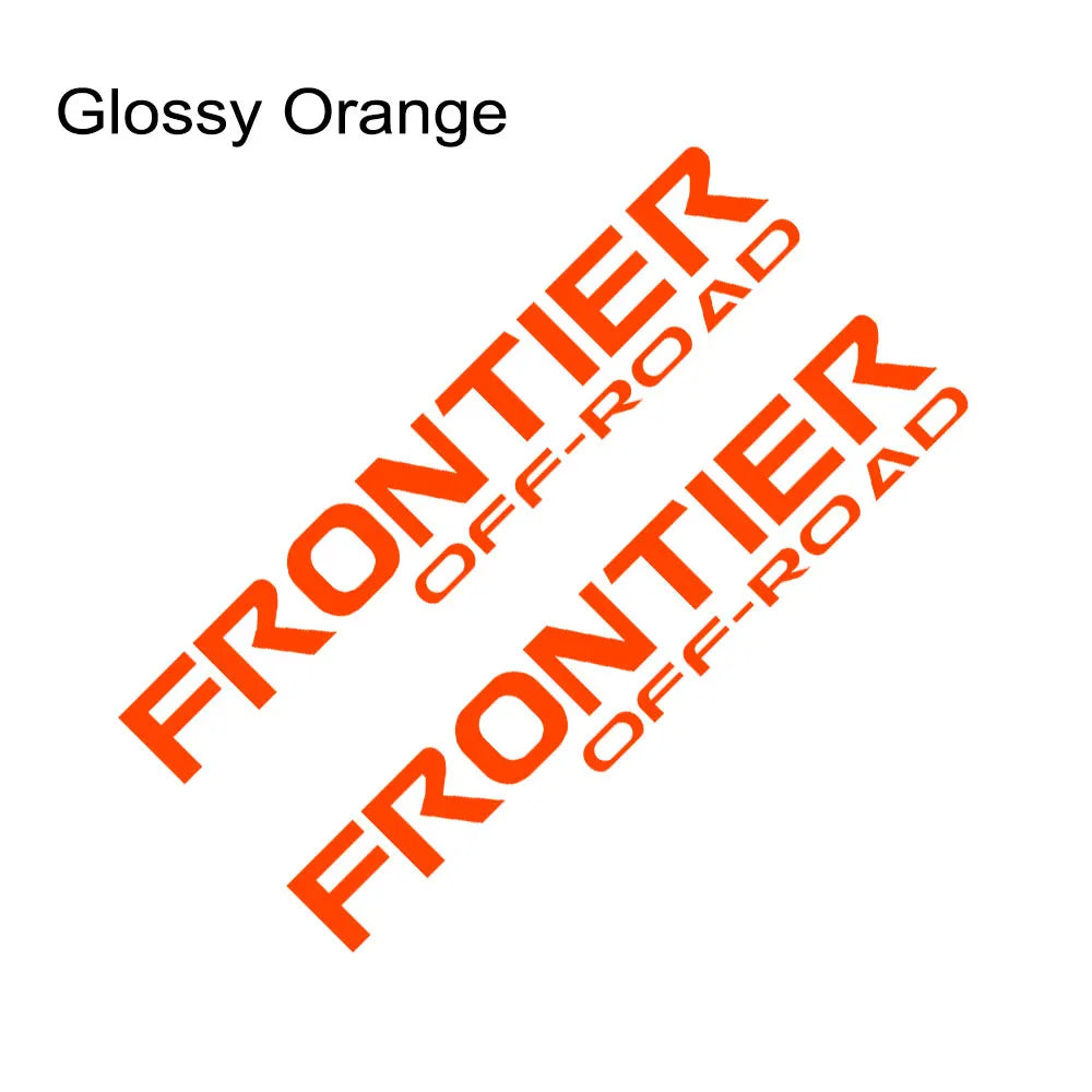 Trunk Bed Side Graphic Decal for Nissan Frontier | 2-Piece Pickup Vinyl Sticker