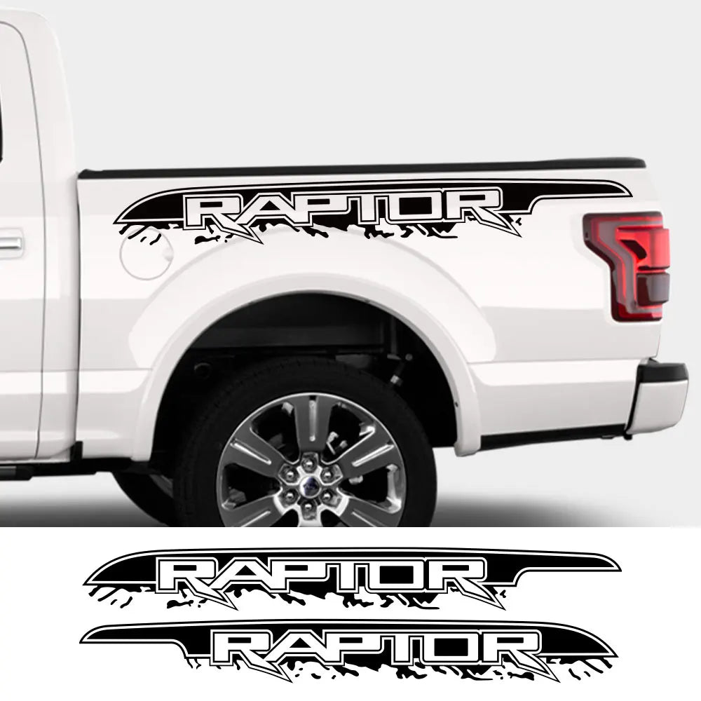 Mudslinger Trunk Side Door Decal for Ford F-150 Raptor SV (2007-2024) | Vinyl Sticker
