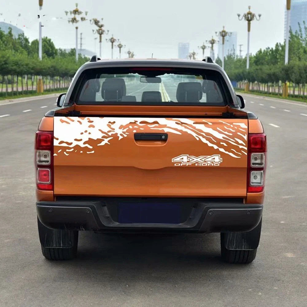 Trunk Tailgate Custom Graphic Decal for Ford Ranger | Vinyl Truck Sticker