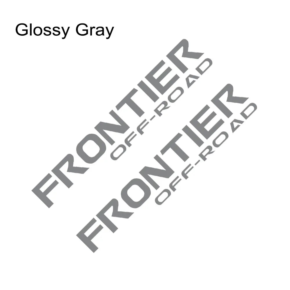 Trunk Bed Side Graphic Decal for Nissan Frontier | 2-Piece Pickup Vinyl Sticker