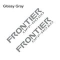Trunk Bed Side Graphic Decal for Nissan Frontier | 2-Piece Pickup Vinyl Sticker