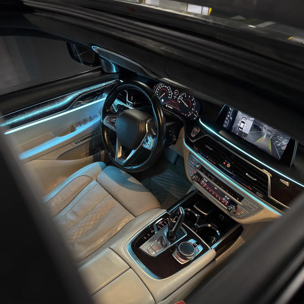 BMW 7 Series G11 / G12 Interior 64-Color Symphony LED Ambient Light Kit 2015 - 2022