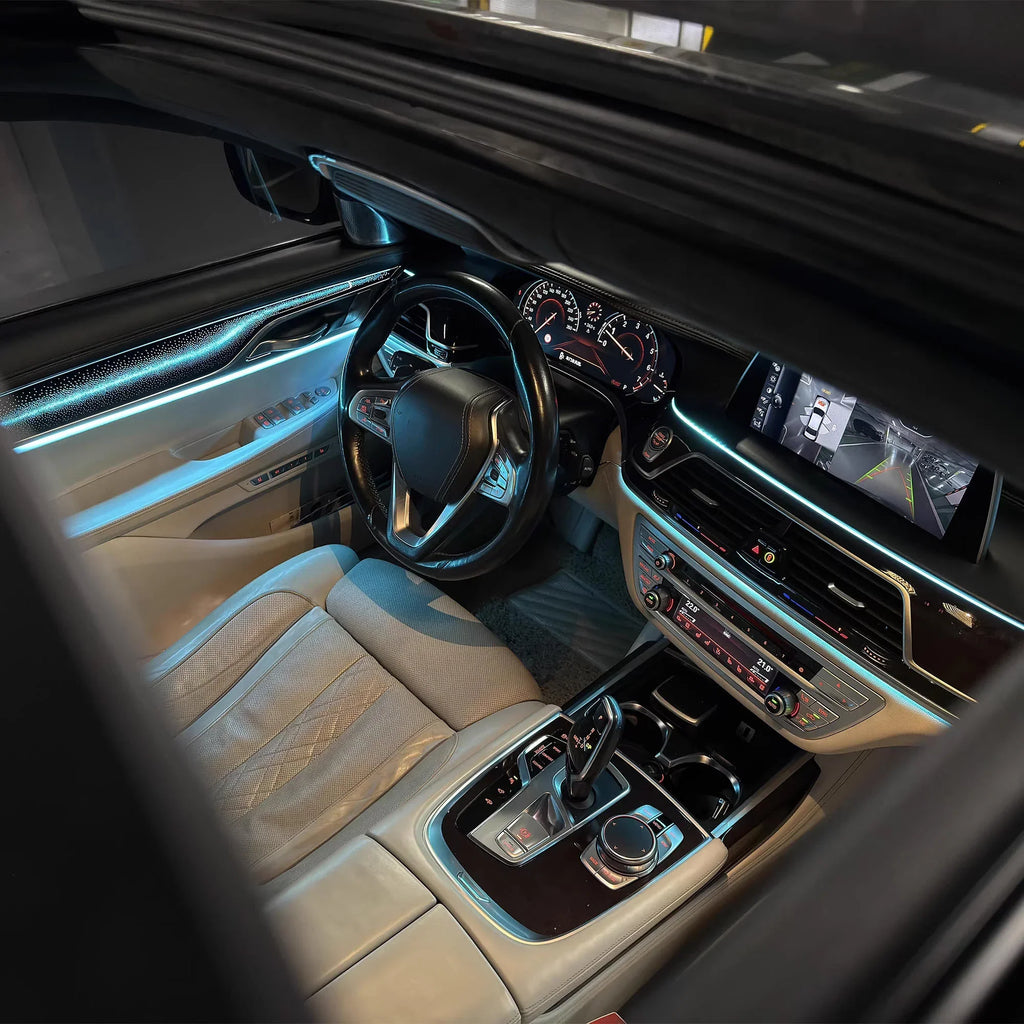 BMW 7 Series G11 / G12 Interior 64-Color Galaxy Style LED Ambient Light Kit 2015 - 2022