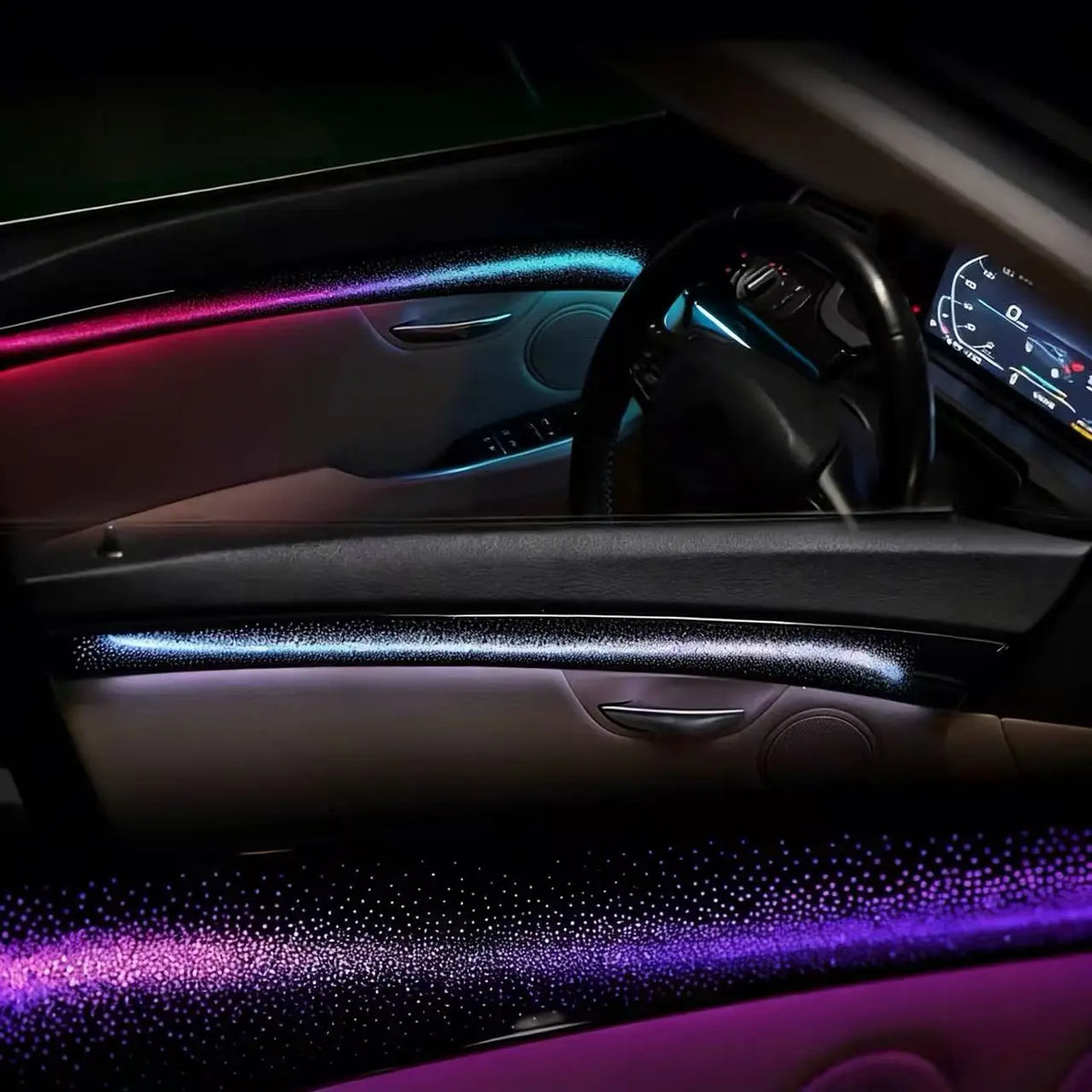 BMW 5 Series GT F07 Interior 64-Color Dynamic Symphony LED Ambient Light Kit 2010 - 2017 (Replaces 63319163715)