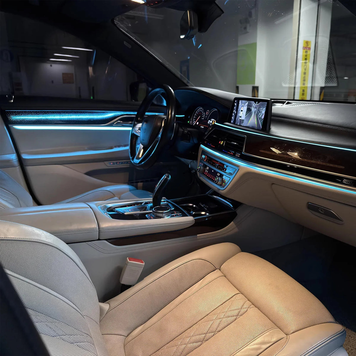BMW 7 Series G11 / G12 Interior 64-Color Galaxy Style LED Ambient Light Kit 2015 - 2022