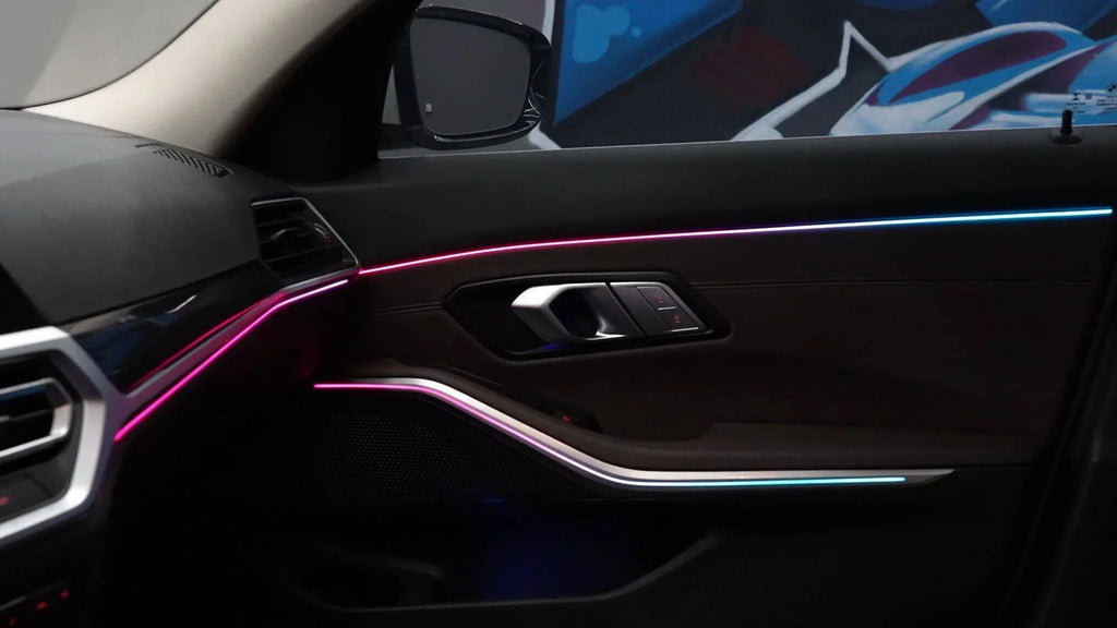 BMW 3 Series G20 / G21 / G28 Interior 64-Color LED Door Ambient Light Kit 2020 - 2025 (Replaces 34116866590)