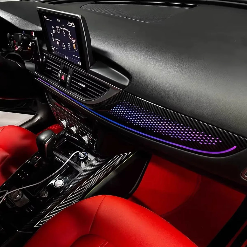 Audi A6 / S6 / RS6 C7 Interior 64-Color Dynamic Symphony LED Ambient Light Kit 2012 - 2018
