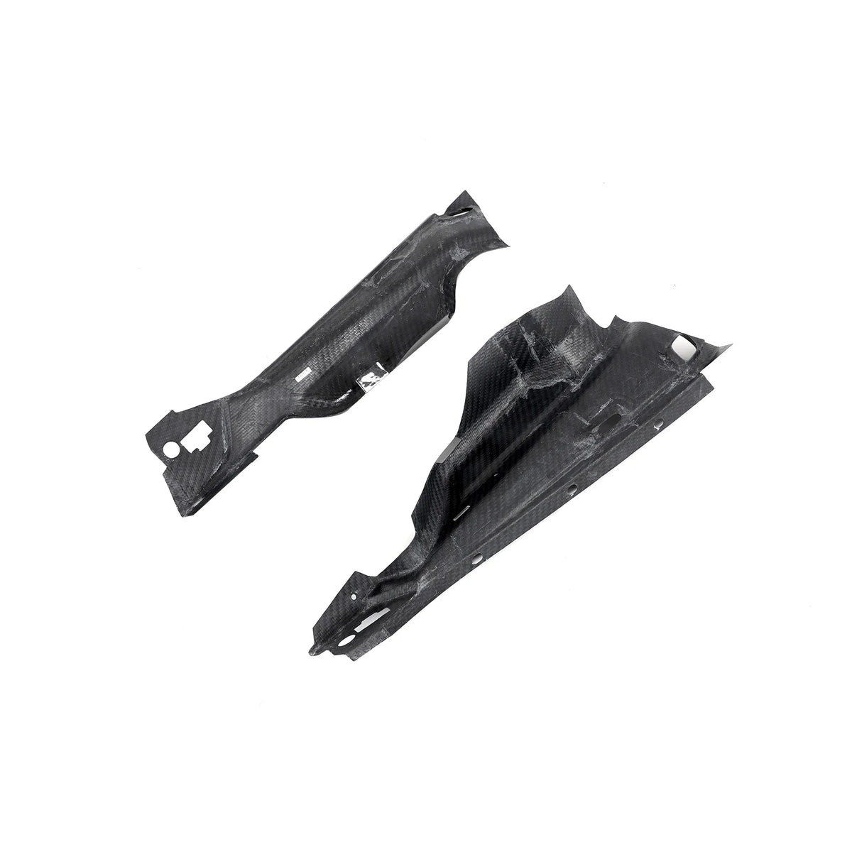 Audi R8 V10 4S Dry Carbon Fiber Engine Bay Covers – 2 Piece Kit (2017–2023)