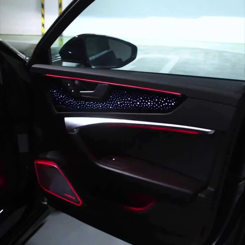 Audi A7 / S7 / RS7 / A6 C8 Interior 64-Color LED Ambient Light Kit 2019 - 2025