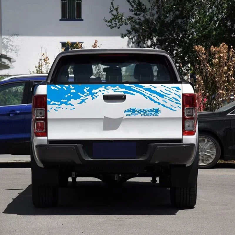 Trunk Tailgate Custom Graphic Decal for Ford Ranger | Vinyl Truck Sticker