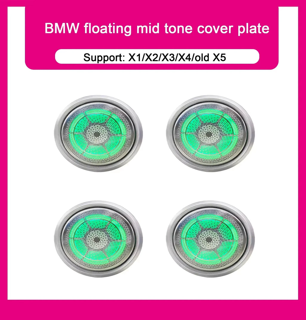 BMW X1 F48 / X2 F49 Interior 64-Color Symphony Starry Sky LED Ambient Light Ribbon Kit 2016 - 2022
