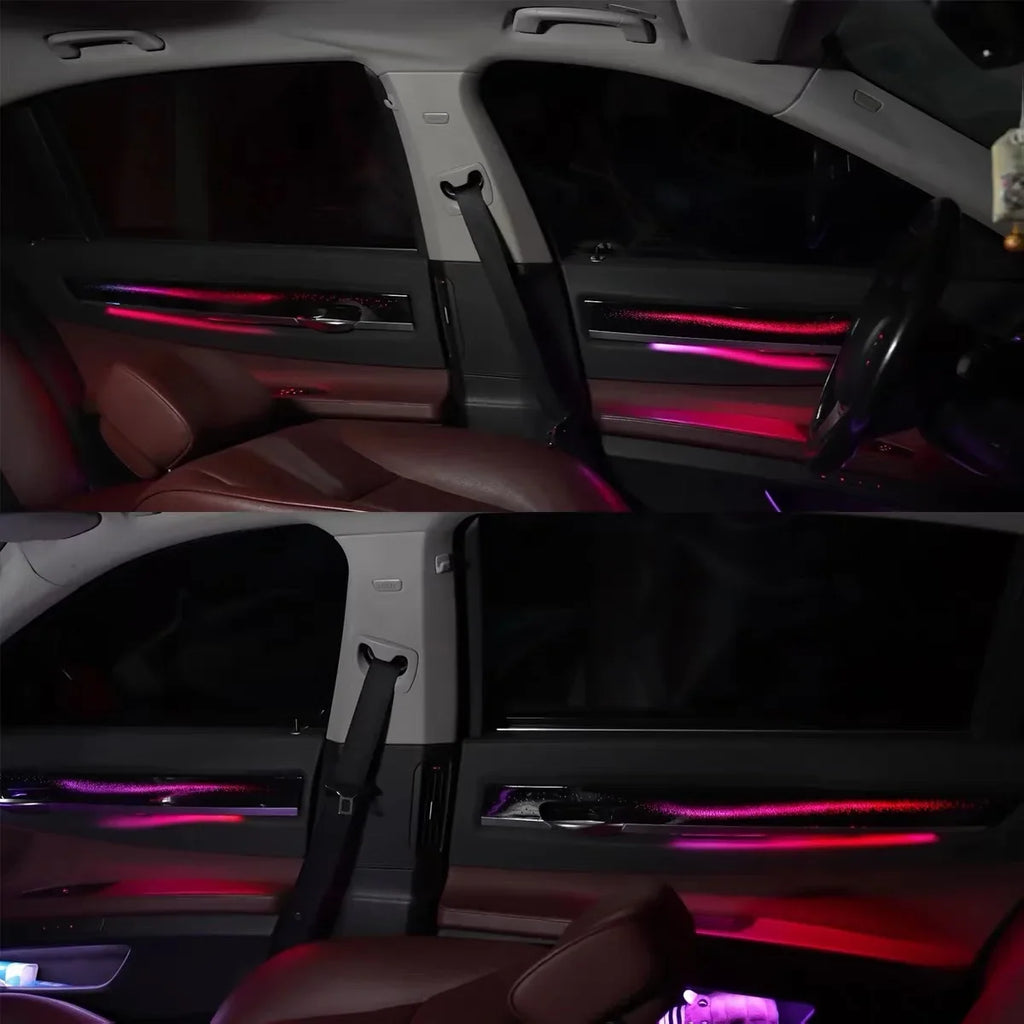 BMW 7 Series F01 Interior 64-Color Symphony LED Ambient Light Kit 2009 - 2014