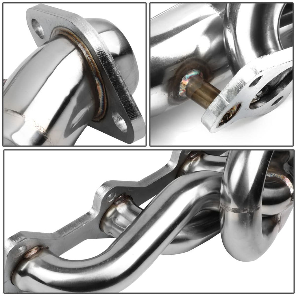 2000-2003 Dodge Pickup Shorty Style Header Stainless Steel