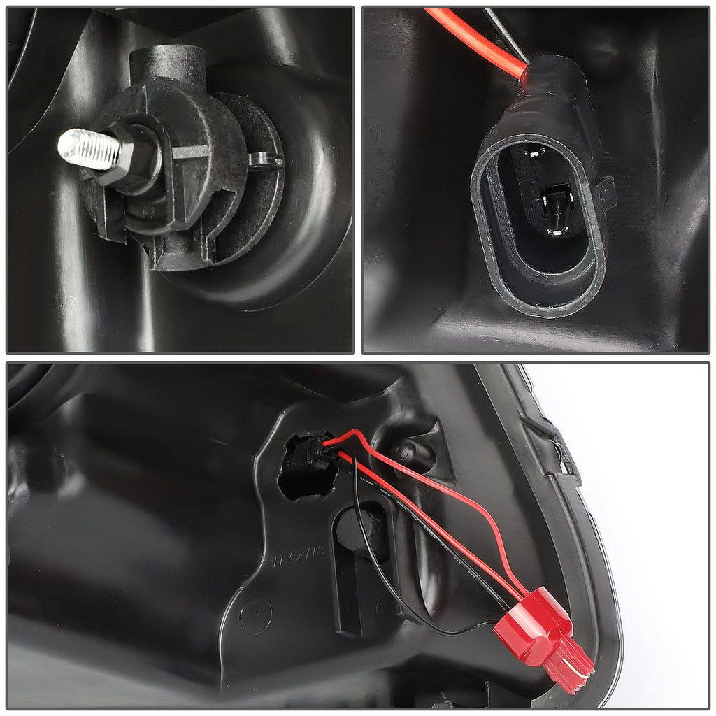 2011-2013 Jeep Grand Cherokee Projector Headlights - Black Housing