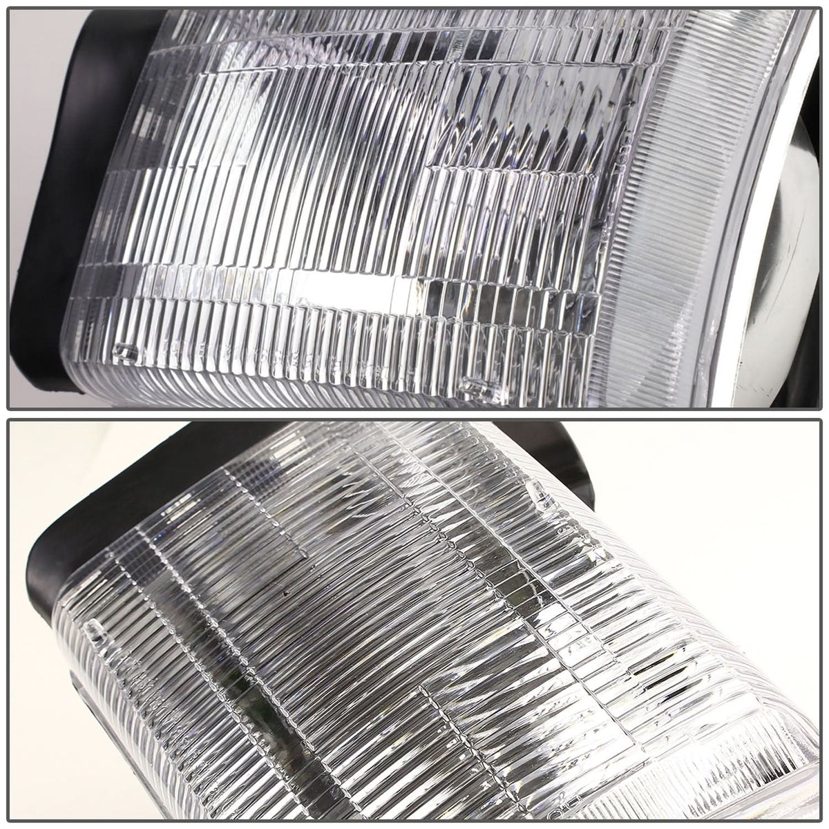 94-02 Dodge Ram OEM Style Chrome Housing Headlights - 2PC
