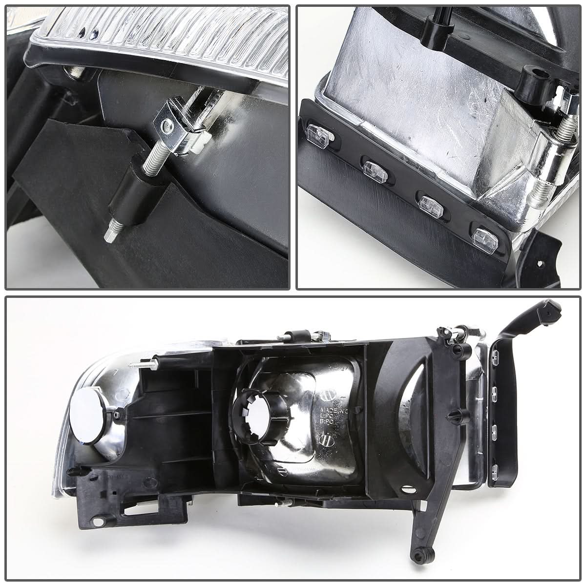 94-02 Dodge Ram OE Style Chrome Headlight - Left Side