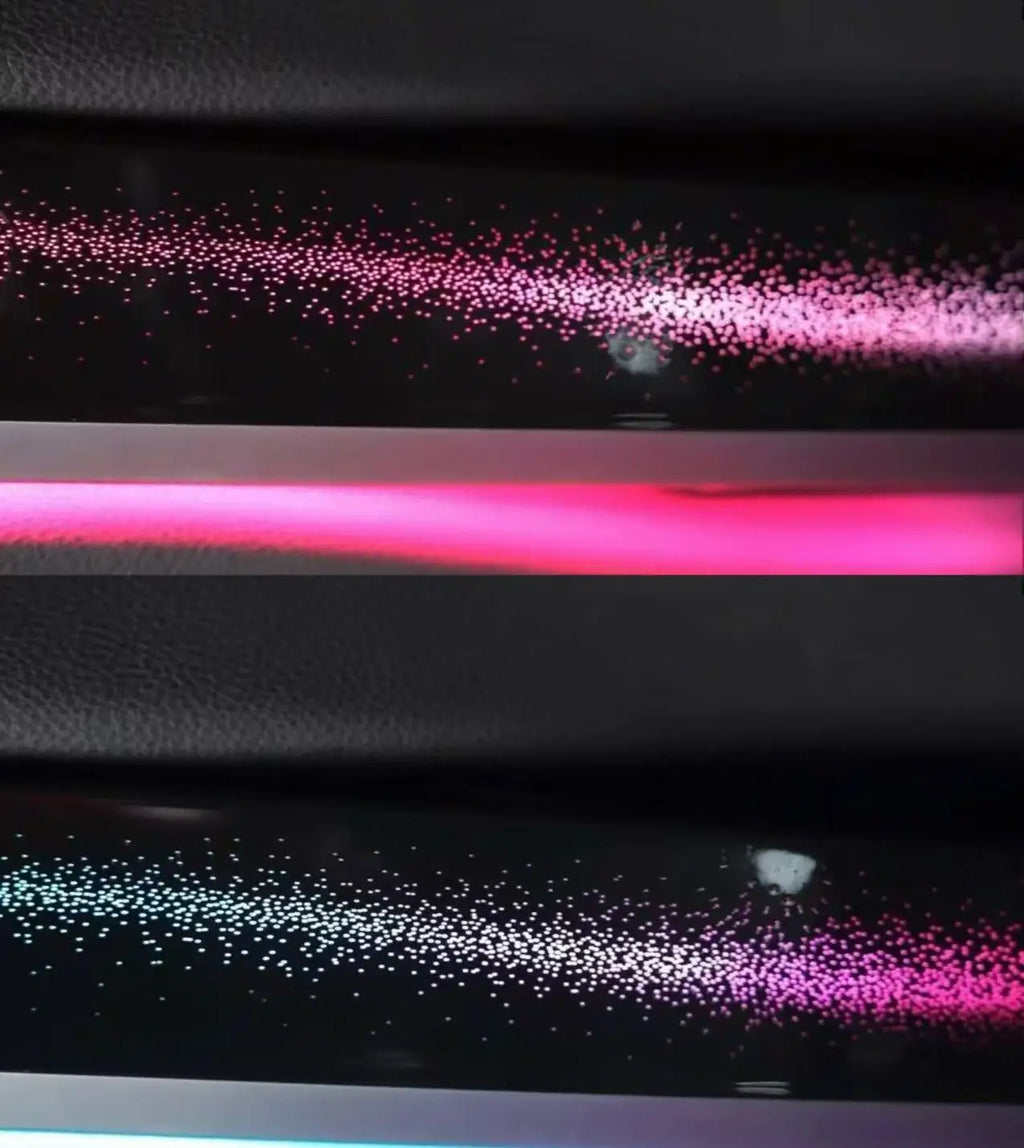 BMW 7 Series F01 Short Wheelbase Interior 64-Color Galaxy Style LED Ambient Light Kit 2009 - 2014
