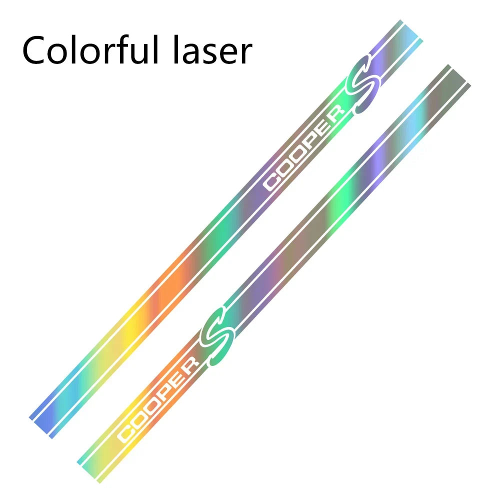 Side Stripe Decals for Mini Cooper (R50, R52, R53, R56, R57, R58, R59, R61) | 2-Piece Vinyl Kit