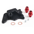 MINI Cooper S Supercharger R56 Aluminum Oil Filter / Oil Cooler Fitting Adapter with AN10 Fittings