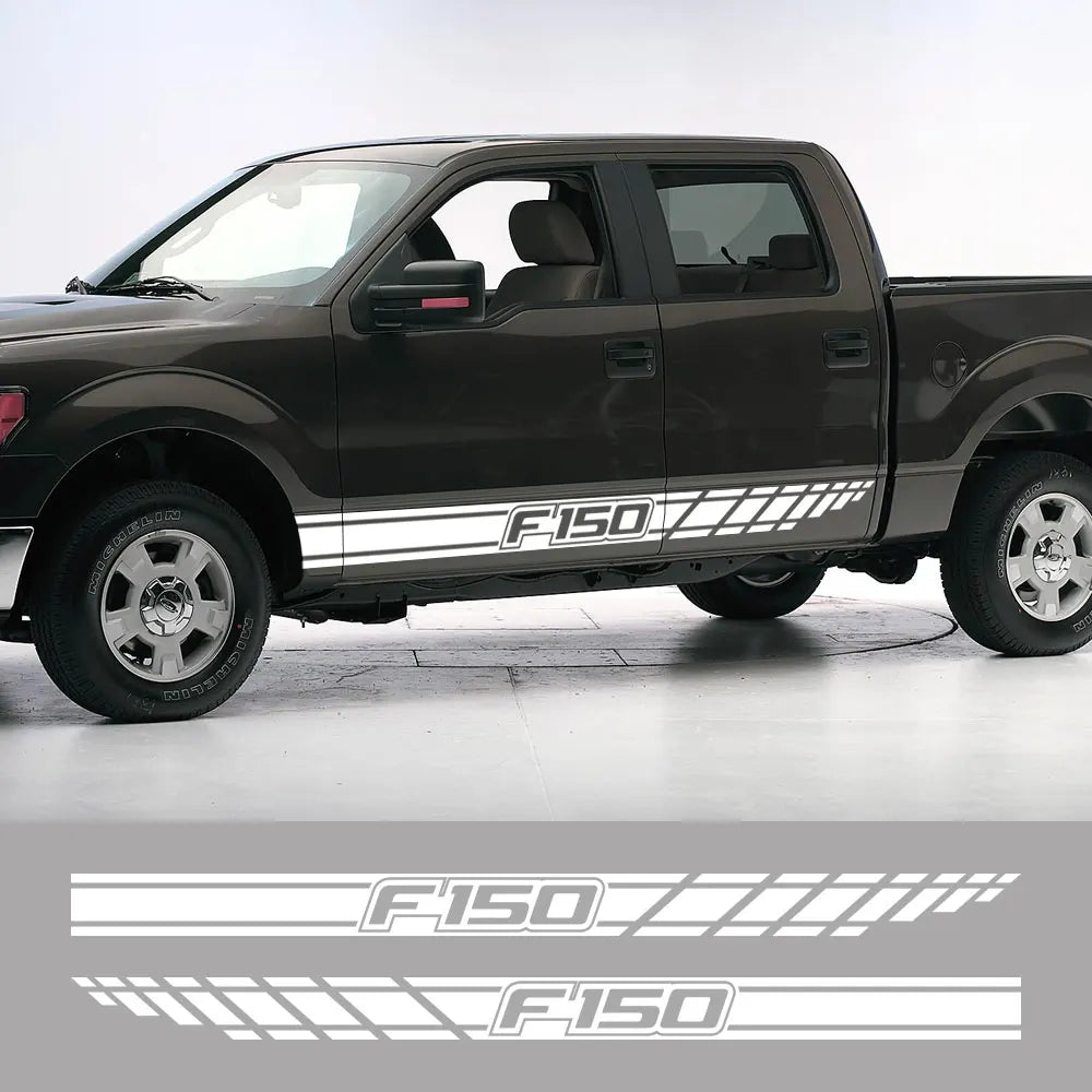 Long Body Stripe Door Side Decal for Ford F-150 Raptor | Full-Length Vinyl Truck Graphics