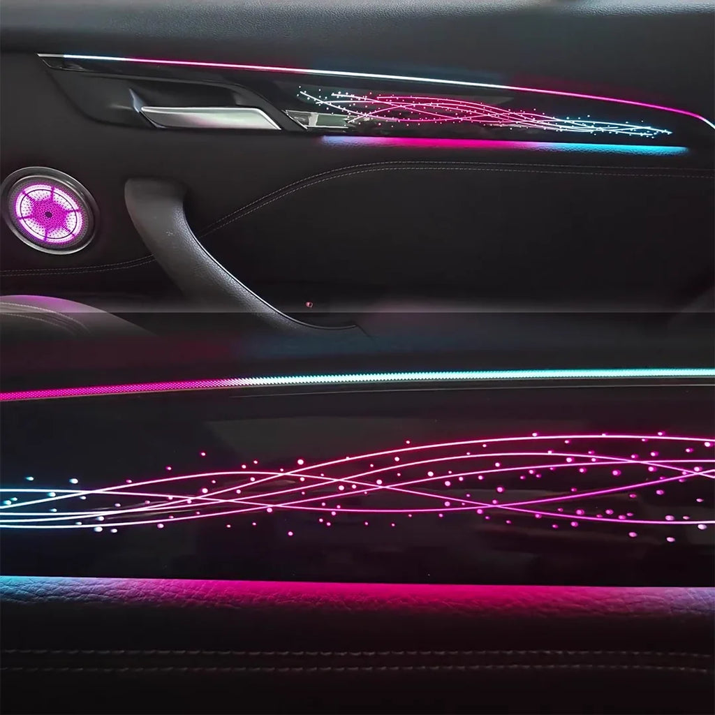 BMW X1 F48 Interior 64-Color Dynamic Symphony LED Ambient Light Kit 2016 - 2022