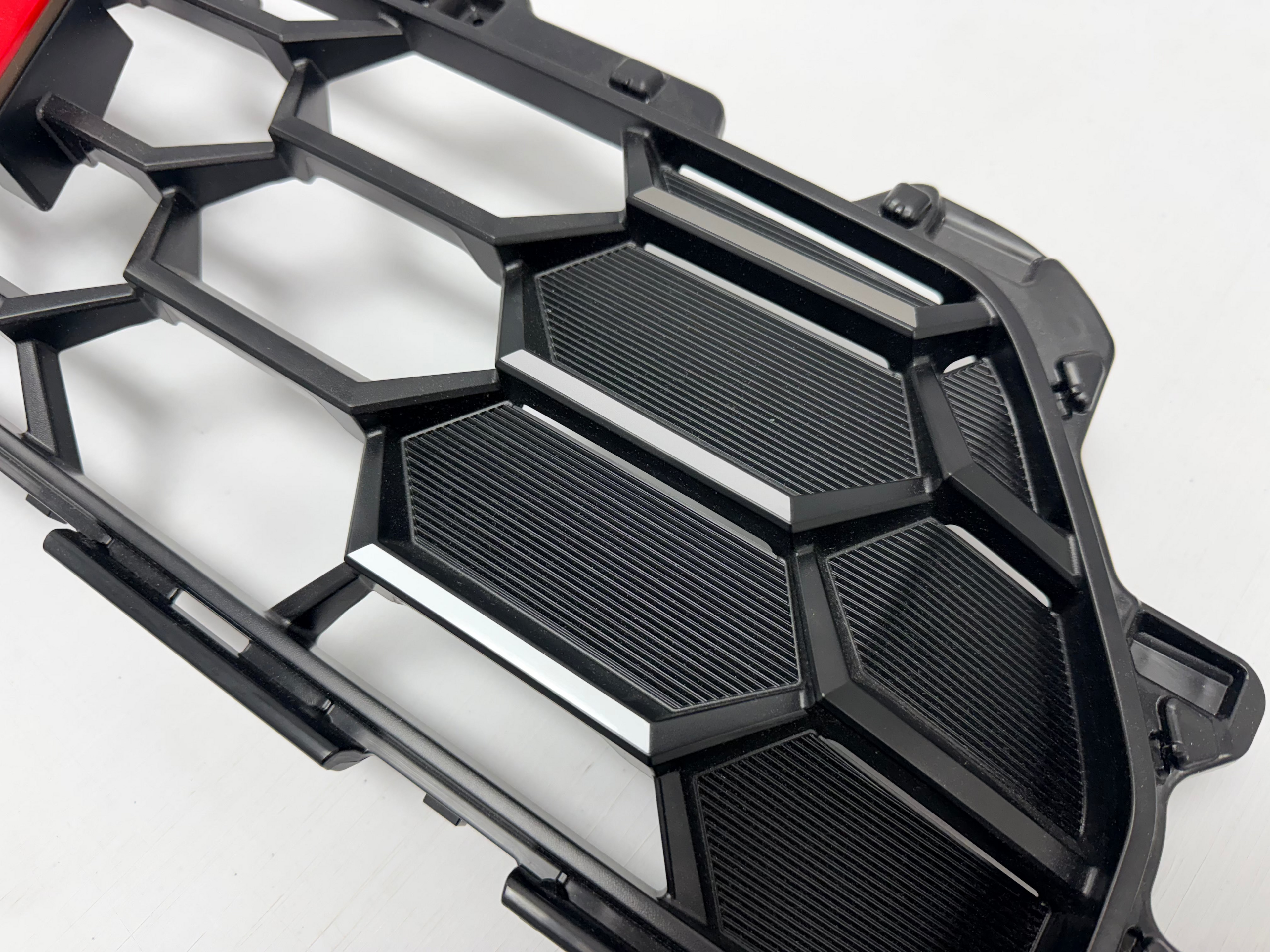 Tri Color TRD Style Grille Overlays - 2025+ 4Runner (TRD Grille)