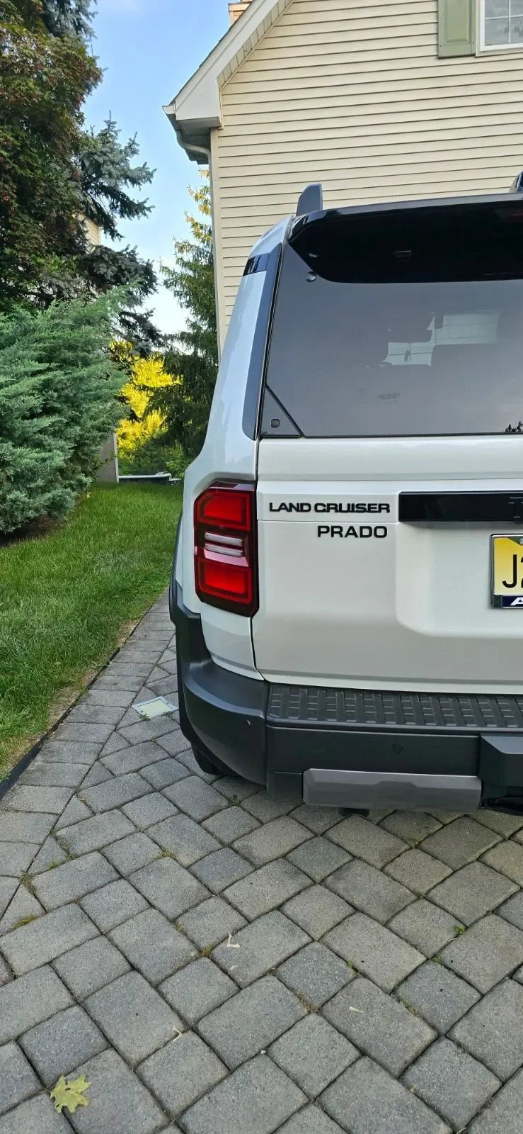 Black "PRADO" Acrylic Emblem - 2024+ Land Cruiser