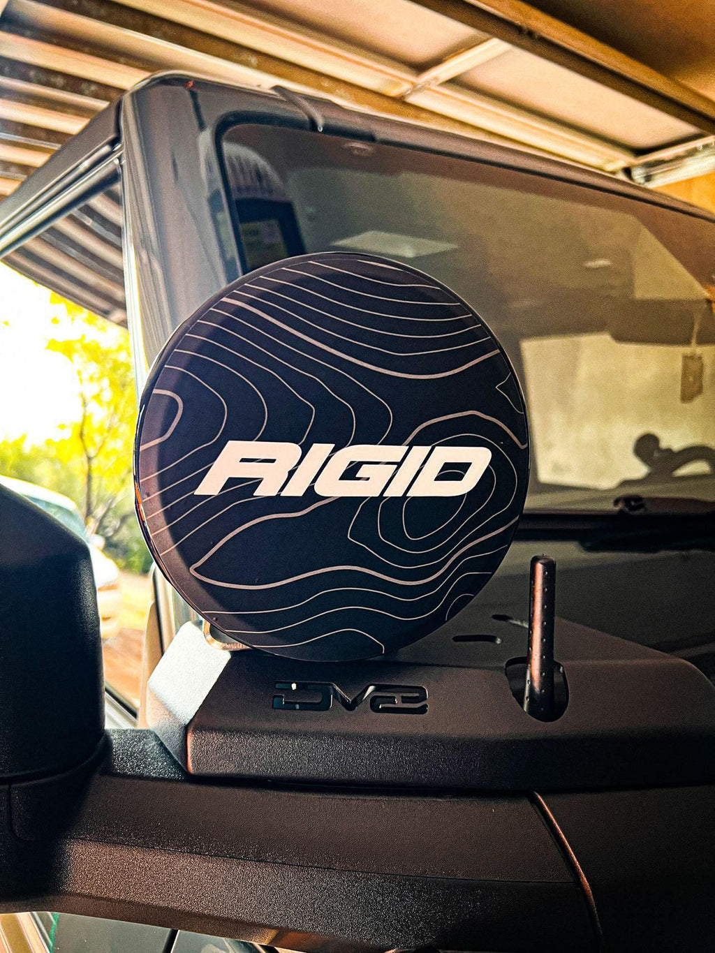 Rigid 360 Series 6" Light Cover Topo Overlays - Universal