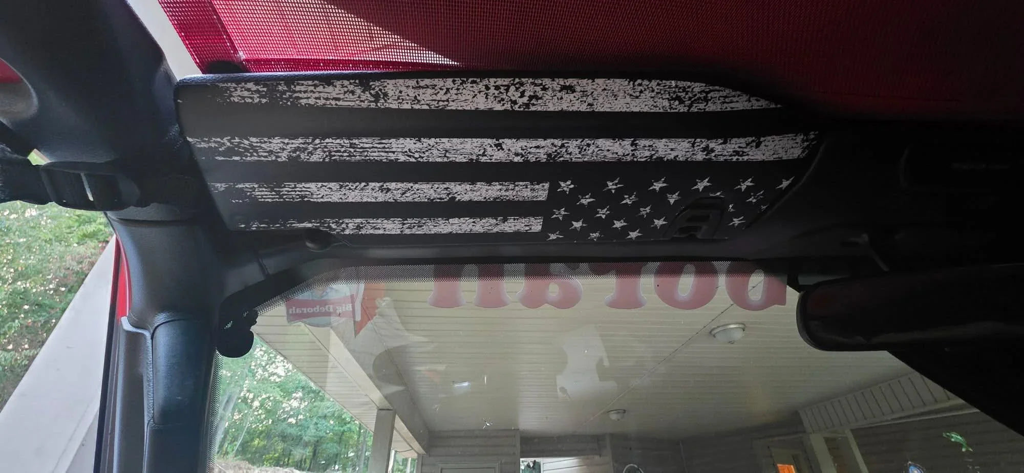 Freedom Series Sun Visor Overlays - 2018+ Wrangler JL / Gladiator JT