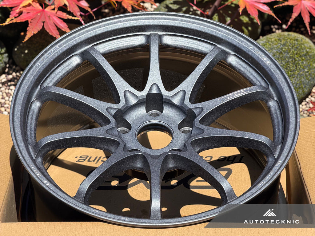 Volk Racing CE28N+ M-Spec 18x10 +40 5x120 Blast Gunmetal (Set of 4)