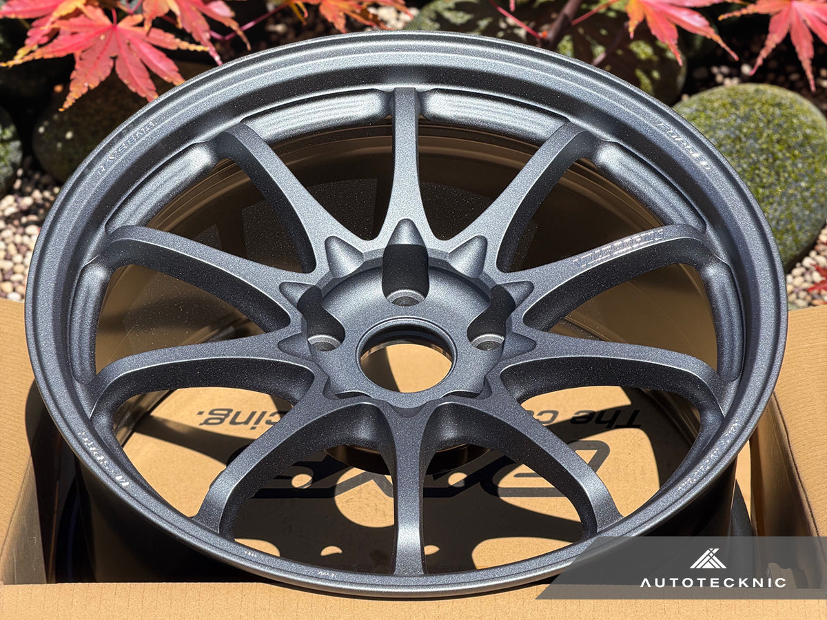Volk Racing CE28N+ M-Spec 18x10 +40 5x120 Blast Gunmetal (Set of 4)