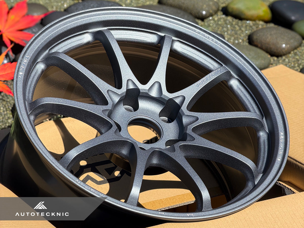 Volk Racing CE28N+ M-Spec 18x10 +40 5x120 Blast Gunmetal (Set of 4)