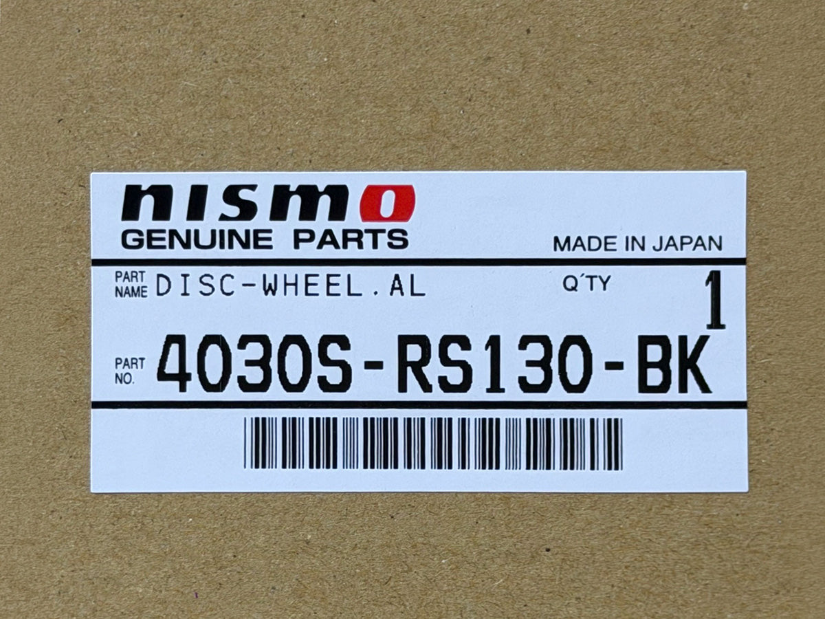 Nismo LMGT4 18x10.5 +15 5x114.3 Gloss Black Skyline GT-R R32 R33 R34 (Set of 4)