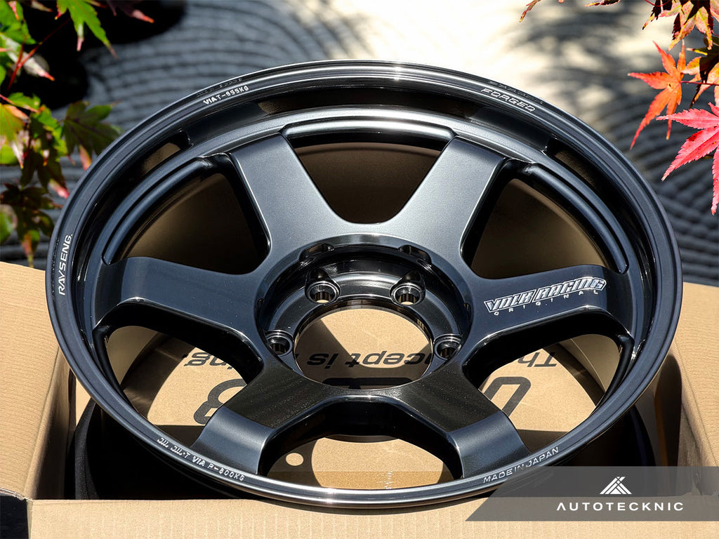Volk Racing TE37 Ultra Large PCD M-Spec 18x9 +15 6x139.7 Shining Black Metal (Set of 4)