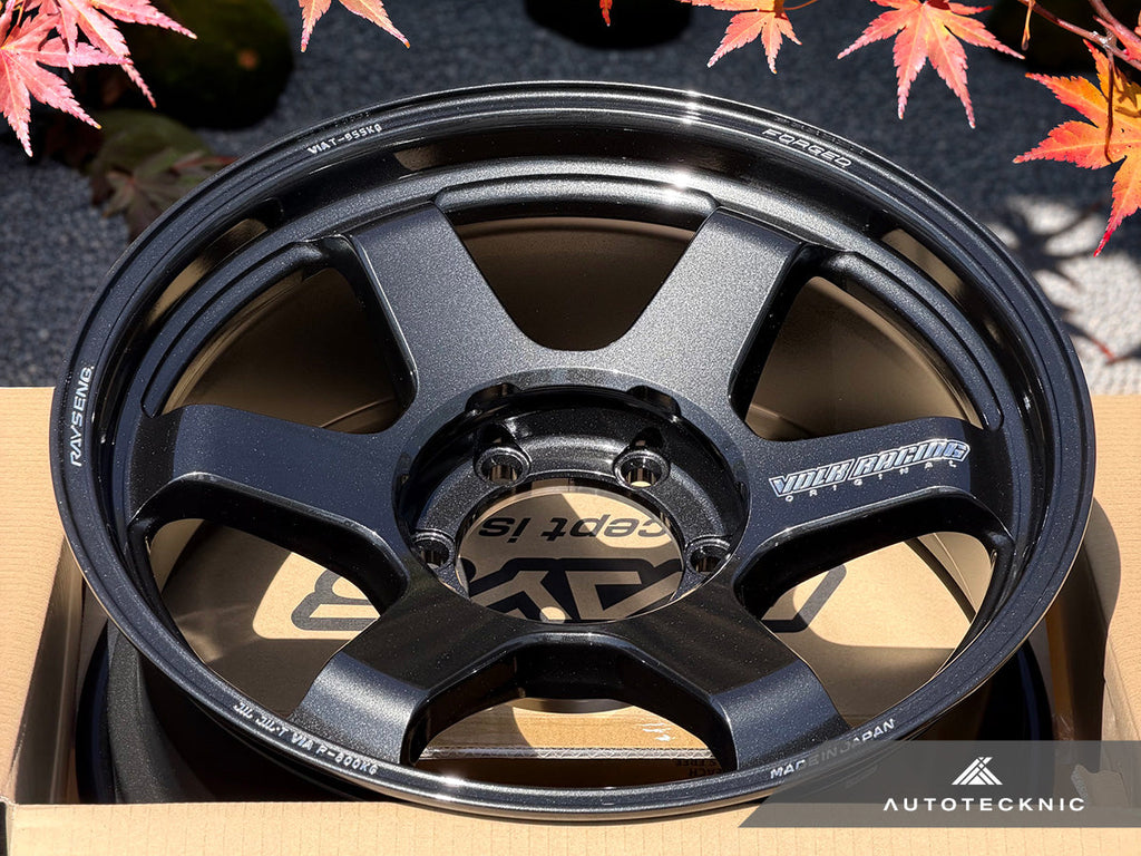 Volk Racing TE37 Ultra Large PCD M-Spec 18x8 +0 6x139.7 Diamond Dark Gunmetal (Set of 4)