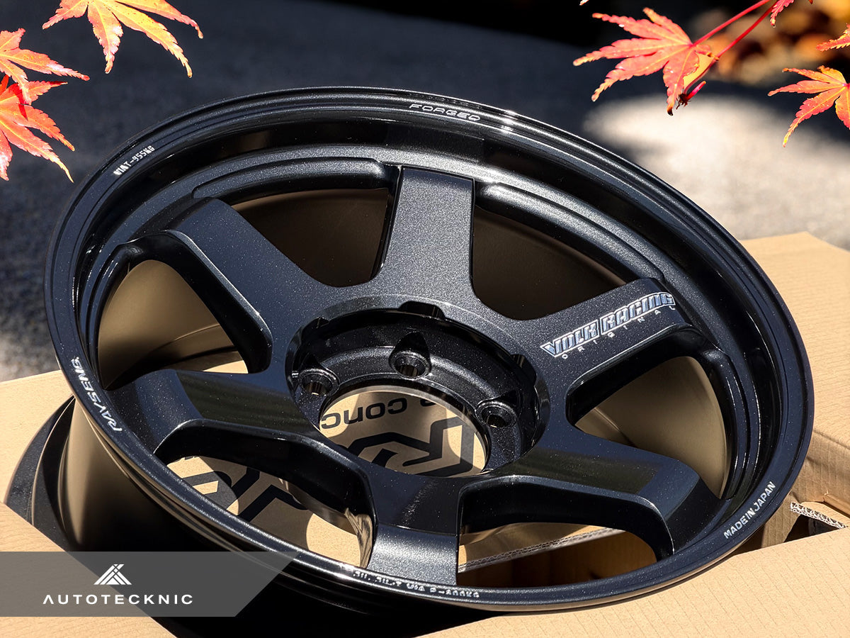 Volk Racing TE37 Ultra Large PCD M-Spec 18x8 +0 6x139.7 Diamond Dark Gunmetal (Set of 4)
