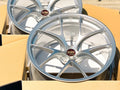 BBS RI-D 20x9.5 +10 / 20x10.5 +15 5x112 Diamond Silver (G8X M2/M3/M4, Set of 4)