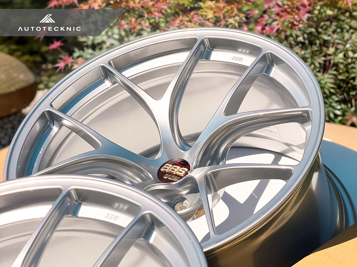 BBS RI-D 20x9.5 +10 / 20x10.5 +15 5x112 Diamond Silver (G8X M2/M3/M4, Set of 4)