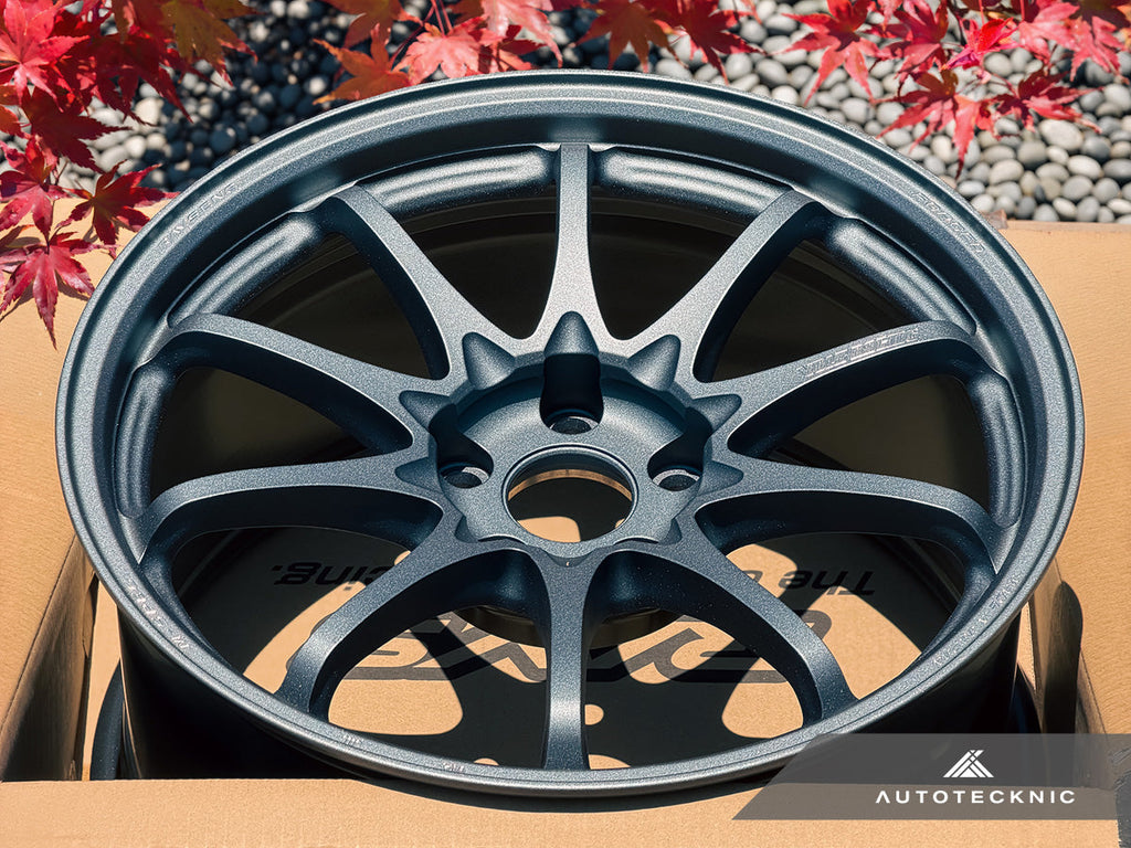 Volk Racing CE28N+ M-Spec 18x9.5 +38 5x114.3 Blast Gunmetal (Set of 4)