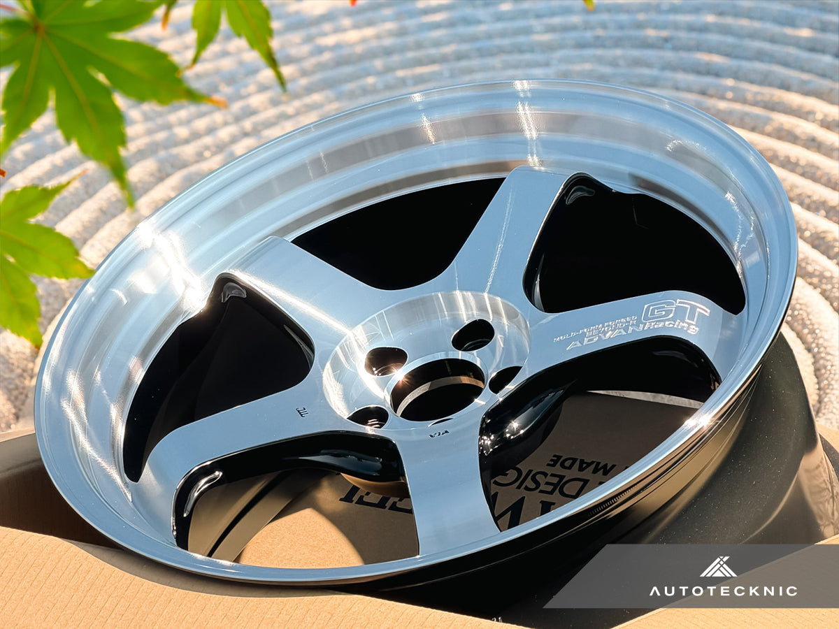 Advan Racing GT Beyond-R 18x9.5 +45 5x100 Machining & Diamond Cut (Set of 4)