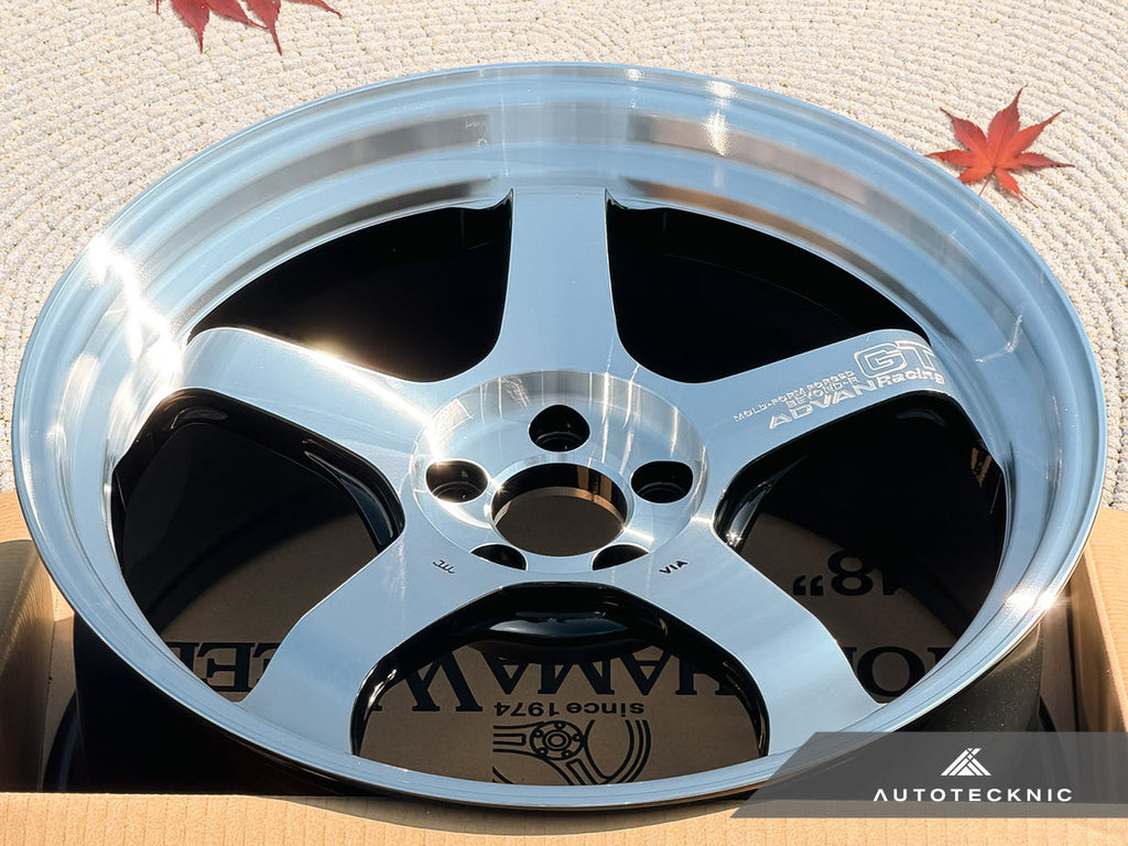 Advan Racing GT Beyond-R 18x9.5 +45 5x100 Machining & Diamond Cut (Set of 4)