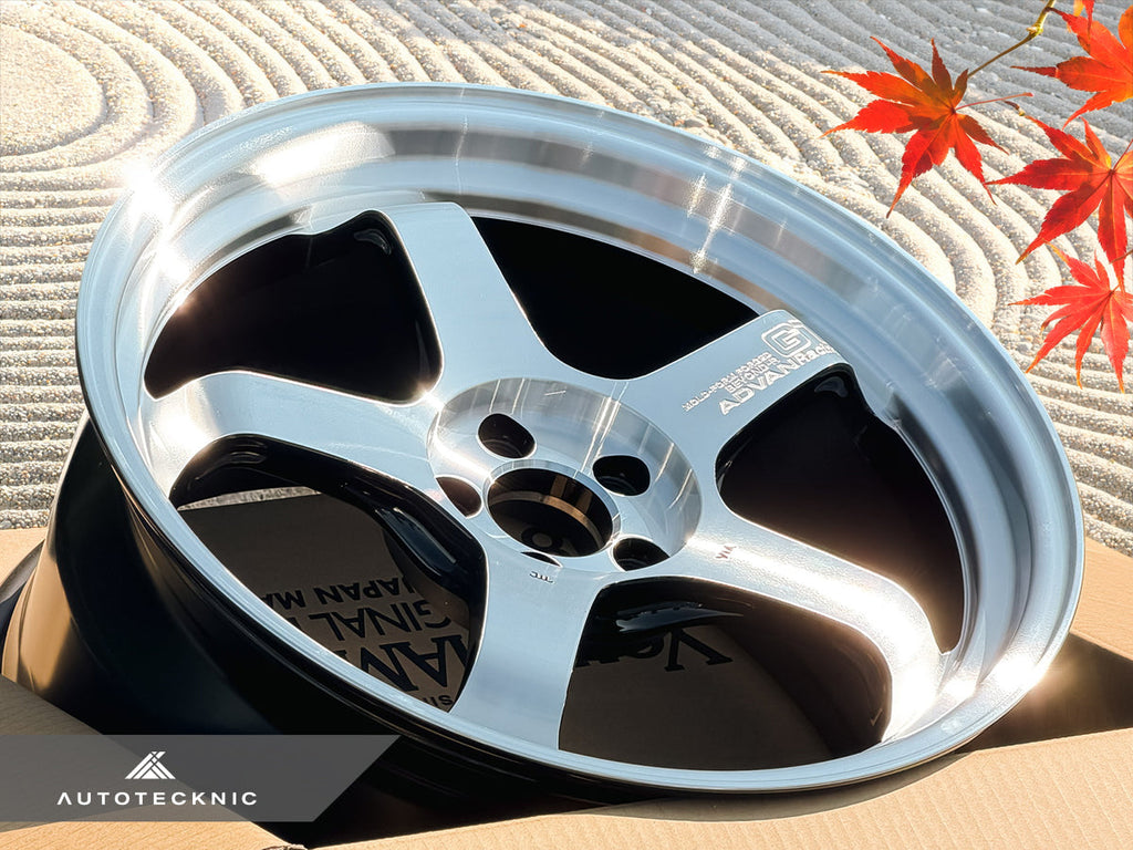 Advan Racing GT Beyond-R 18x9.5 +45 5x100 Machining & Diamond Cut (Set of 4)