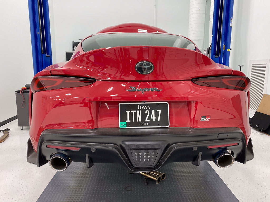 Carbon Fiber Reverse Lamp Overlay - 2020+ Supra