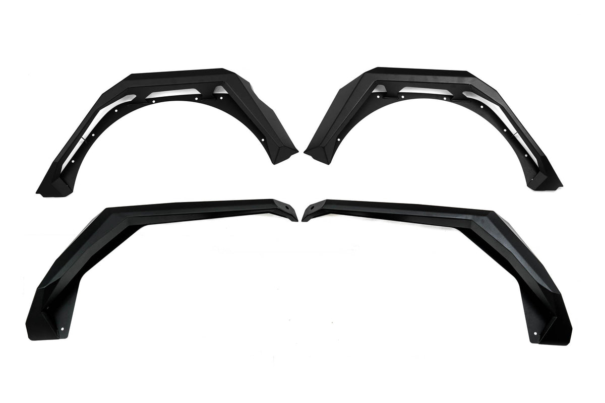 2018-2025 Jeep Wrangler JL Armor Fender Flares
