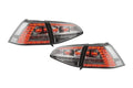 Volkswagen MK7 Golf/GTI/R - Chrome/Smoke LED Tail Lights For Halogen Models (2012-2017)