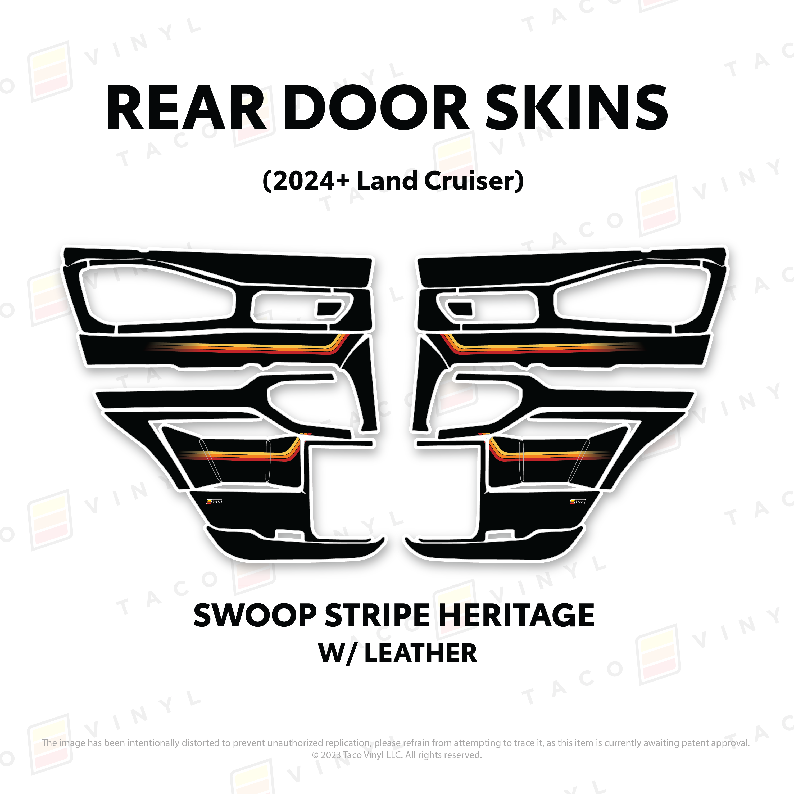 2024+ Land Cruiser 250 Door Skins